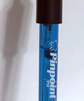 Pinpoint Storage Bottle For pH And ORP Probes with probe inserted, keeps probe tips hydrated, extends life, sealed hydration solution bottle