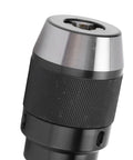 Heavy Duty Keyless Drill Chuck With Straight Shank Integrated Design offers premium metal grip and 13mm bit clamping for milling machines.