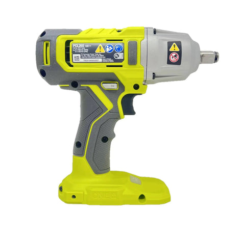 Side view of Beast 18V ONE+ Cordless 1/2 Inch Impact Wrench Tool Only With LED Light, 375 Ft-Lbs Torque, 3100 Impacts Per Minute