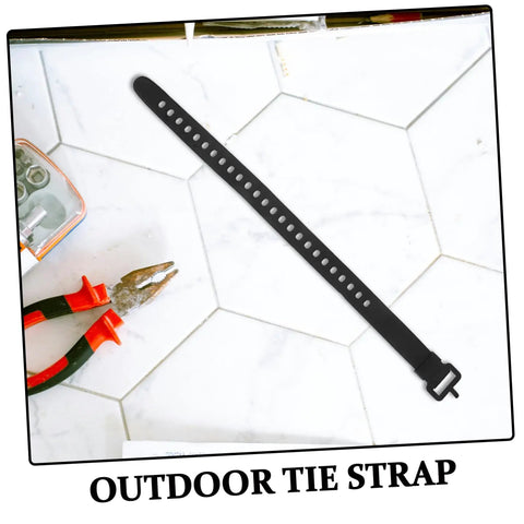 Heavy Duty Adjustable Zip Ties For Indoor And Outdoor Use Reusable Cable Management Straps With Quick Release Buckle