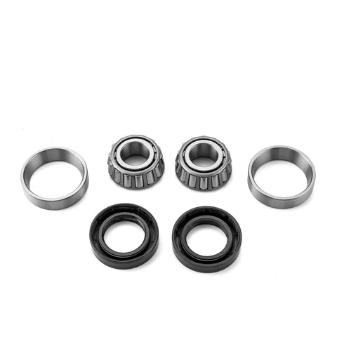 Harley Wheel Bearing And Seal Kit Front And Rear Direct Fit For Softail Dyna Sportster Road King Electra Glide 1973 1999 shown in detail