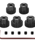 OGRC 48DP Pinion Gear Set 19T 20T 21T 22T 23T One Eighth Inch Shaft Three Point One Seven Five Millimeter For Brushless RC Cars