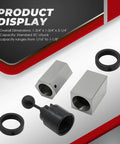 Beefy 5C Collet Block For Lathes And Mill Machines Featuring Hex Square Mount Accepting 1/16 To 1 1/8 Inch Bars, alloy steel components.