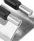 Heavy Duty 316 Stainless Steel Door Stopper With Polished Roller Design For Secure Fixation On Boats RVs Homes Yachts And Ships.