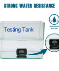 Digital Vibration Activated Hour Meter Gauge For Engine Hours Tracking And Maintenance Scheduling Keeps Tabs On Total And Run Time With Resettable Previous Hours Five Independent Maintenance Channels. waterproof hour meter in testing tank