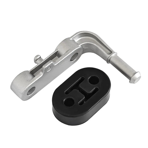Durable Exhaust Bracket Isolator Hanger Kit For Ram 1500 2019 To 2025 Trucks With V6 Or V8 Engines To Swap Out Rattle And Keep Your Ride Smooth As Butter With This Solid Upgrade, silver metal and black isolator