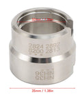 Pro-Grade Aluminum Watch Movement Holder For NH35 NH36 2824 2892 2813 2836 8200 Movements, dimensions in millimeters