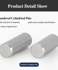 Chamfered cylindrical pins from Bulk Pack Stainless Steel Shelf Pins 50 Count 4mm Dowel Pins For Cabinets And Shelves Heavy Duty