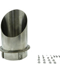 Diesel Hood Stack Ring And Tip Kit 6 Inch Miter Cut With Hardware For Truck And Tractor Sled Pulling Fully Adjustable