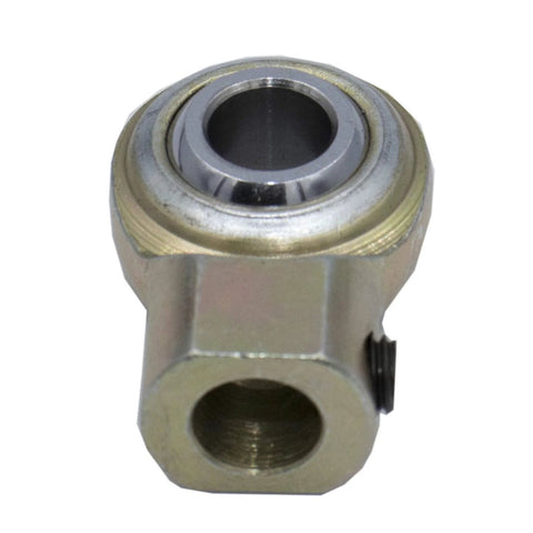 MOCW Ford clutch rod end bushing, metal finish, for 1987–1997 F-Series trucks, close-up view
