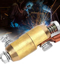 Ditch The Wire Tangle With This 360 Degree Rotation Welding Ground Clamp Made From Solid Brass for efficient soldering.