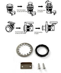 Interior Push Button Latches For Campers And Motorhomes No Fuss Secure Closure Replacement Hardware with installation steps