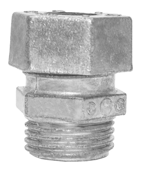 ProConnex 49211 Strain Relief Cord Connector Conduit Fitting Half Inch For 0.26 To 0.375 Inch Flexible Cord Wet Location Ready