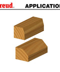 Six Piece Starter Router Bit Set With One Half Inch Shank In Shadow Box Case, Pro Grade Bits That Rout Hardwood And Softwood, Wood Application
