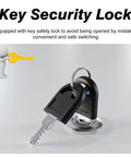 Key security lock for Custom Size Lockable Aluminum Access Door Panel Recessed Inspection Door Drywall Ready Honeycomb Build.