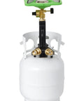 Three Port Propane Distribution Tree For Camping Connects Three One Pound Appliances To A Standard BBQ Tank Grillin Ready Safe Easy Setup Black And Gold