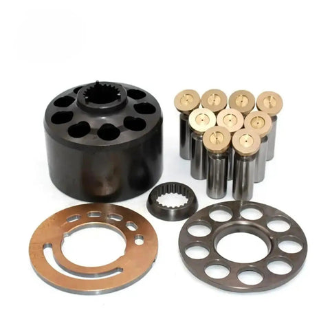 Top Shelf Hydraulic Piston Pump Slick Rebuild Kit For A4VSO180 Plus durable cylinder block, piston shoes, valve plate components.