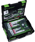 Universal 2-Jaw and 3-Jaw Puller Set With Two Different Pulling Hook Types For Auto Repairs Gear Extractors Bearing Removal And Hub Service Pro Grade Heavy Duty Kit For Pros And DIYers in green case