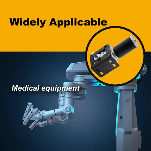 durable DC motor mounting bracket used in medical equipment