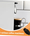 Espresso Machine Steam Wand Cover And Insulation Guard For Safe Burn Free Frothing next to espresso machine brewing coffee