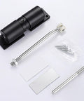 Adjustable Double Spring Door Closer With Self Closing Mechanism Easy To Install Quiet Aluminum Alloy Door Closer parts on table