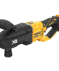 Cordless stud drill with 20V brushless drive, designed for tough framing work, features quick release hex chuck.