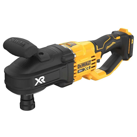Cordless stud drill with 20V brushless drive, designed for tough framing work, features quick release hex chuck.
