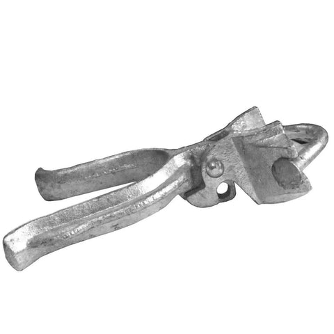 Legit Heavy Duty Galvanized Fork Latch Built Tough For One Five Eight Inch Gate Frames And Four Inch Posts On Chain Link Fences Padlock Ready