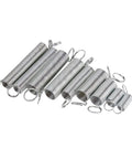 Top Tier 200 Piece Steel Spring Assortment Kit With 20 Different Sizes For Home Repairs Heavy Duty Metal Springs Essential Tool For Pros And DIYers, steel springs laid out by size