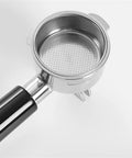 51mm Stainless Portafilter Handle Replacement For Donlim Espresso Machines Fit Double Spout Bottomless Portable Coffee Maker Accessory Durable Plastic And Metal Construction Plug N Play Easy Install, top view