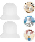 Upgrade Your Shade Game With Sturdy White Patio Umbrella Pole End Cap Replacement Kit Featuring Quick Tool-Free Install, Wind Resistance And Scratch Protection For Beach Tents And Garden Canopies white plastic cap for umbrella pole