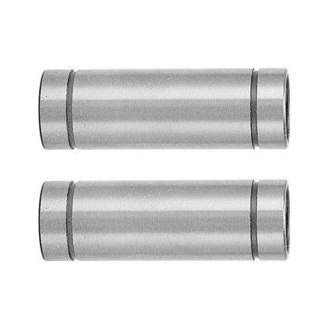 Get Smooth 3D Printer Action With These Top Tier Linear Motion Bearing Pairs Made From Hot Rolled Steel For Ultra Precise X Y Z Axis Glide And Low Friction Operation That Slays Your Prints Every Single Time Without Any Vibe Check, two hot rolled steel linear bearings side by side.