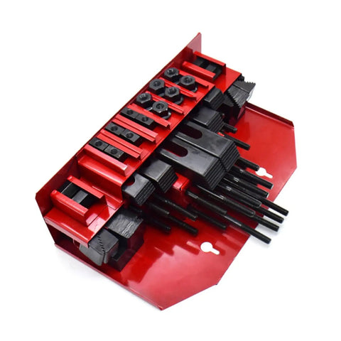 58 Piece Milling Machine Clamping Set Mill Clamp Kit Universal Fixture Screw Set Pressure Plate DIY