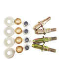 Door Hinge Pin And Bushing Repair Kit For 1999 2000 2001 2002 2003 2004 2005 2006 2007 Chevy Silverado GMC Sierra SUVs Includes 4 Zinc Plated Hinge Pins