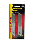 Snap Blade Utility Knife Replacement Blades 10 Pack For Easy Cutting And Quick Snap Offs Durable Gray Steel Blades For DIYers And Pros Everyday Use Right Now, 10-pack