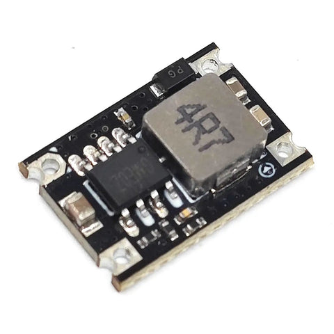 Close-up of Five Pack 5V Buck Converter Module Kit 5V Regulator Board From 5 To 30V In 1.8A High Current Low Ripple Dope Compact Power Module