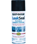 Top Notch Black Rubber Sealant Spray All Purpose Leak Sealer For Roofs And Cars Durable Waterproof Spray Paint For Home And Auto Projects With 6 Pack Cans For Fast Easy Repairs You Can Trust in a 12 oz can for flexible rubber coating.