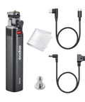 BG02 Battery Grip 14.4V 6600mAh D Tap USB C For AD200 Pro II And ML LED Light with cables and adapter