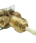 ExactTemp Volume Control Shower Rough In Valve Three Quarter Inch IPS Connection Brass Construction With M Pact Compatible Valve System