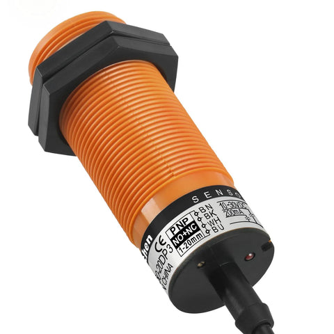 Capacitive Proximity Sensor Switch M30 1-20mm Detecting Range, 10-30V DC 200mA, NO NC, 4 Wire, 30mm Mount, 200cm Cable