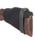 Neoprene Comb Raising Sleeve Slip-On Cheek Rest Kit with Three EVA Foam Inserts on wooden rifle stock