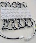 110V AC LED Module White 1.5W Decorative Light For Letter Signs And Advertising Displays With Adhesive Tape Backing Easy Install Cuttable 3LED 2835 SMD 6500K 20 Modules Per String No Transformer Needed