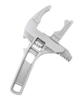 Stubby Adjustable Wrench With Wide Jaw Opening Aluminum Alloy Heavy Duty Spanner For Plumbing And Automotive Repairs Handy Grip Tool