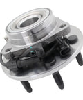 Front Wheel Bearing And Hub Assembly 515036 Direct Fit Fits Cadillac Escalade Silverado Avalanche 1500 Express Tahoe Suburban GMC Savana Yukon Sierra With ABS Two Pack, front view