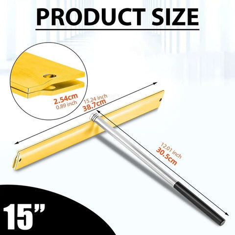 Heavy Duty Sheet Metal Folding And Hemming Tool For Ducts And Standing Seam Roofing, 30.5 cm x 38.7 cm size, ergonomic grip