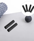 4 Pack Fitness Handle Grips For Barbells And Free Weights With Anti Slip Plastic Covers Ergonomic Hand Support