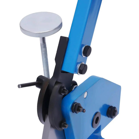 Rock Solid Hand Lever Shear With Adjustable Clamp And Long Grip Cuts Up To 6 Millimeter Sheet Steel Like A Hot Knife For Flat Bars Round Stock And Shop Projects