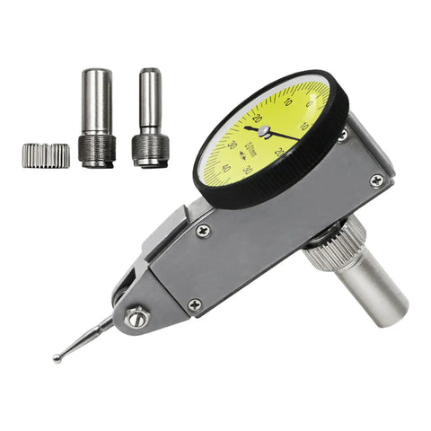 Pro Grade Precision Test Indicators 0 To 0.8mm With 0.01mm Dial Scale 32mm Dials Aluminum Alloy Center Finder with attachments