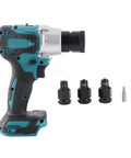 Handiest Cordless Rivet Nut Setter Tool Kit For Automotive And HVAC Jobs Featuring Quick Swap Heads, Built-In LED Glow, Depth Tweaking And Killer Cooling For Sheet Metal Magic, cordless black teal tool with M5 M6 heads