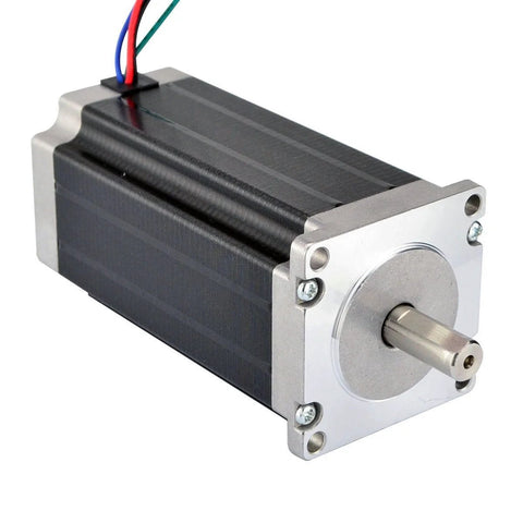 High Torque NEMA 23 CNC Stepper Motor with 3Nm torque for mills, lathes, and routers, featuring 200 steps per revolution.
